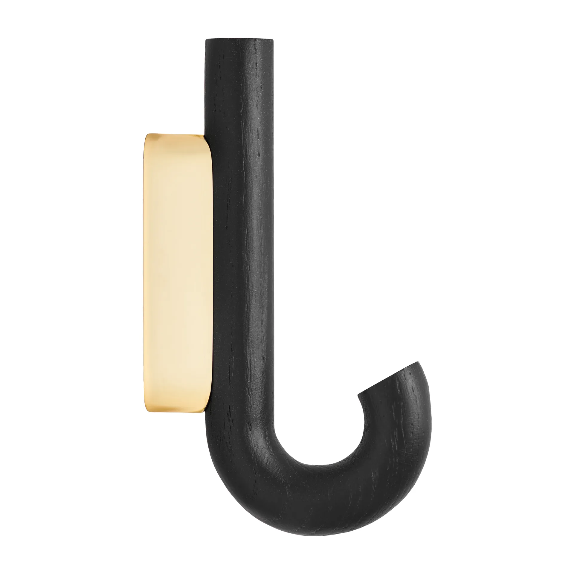 Gejst Crochet Hook mini 13,3 cm Chêne noir - laiton