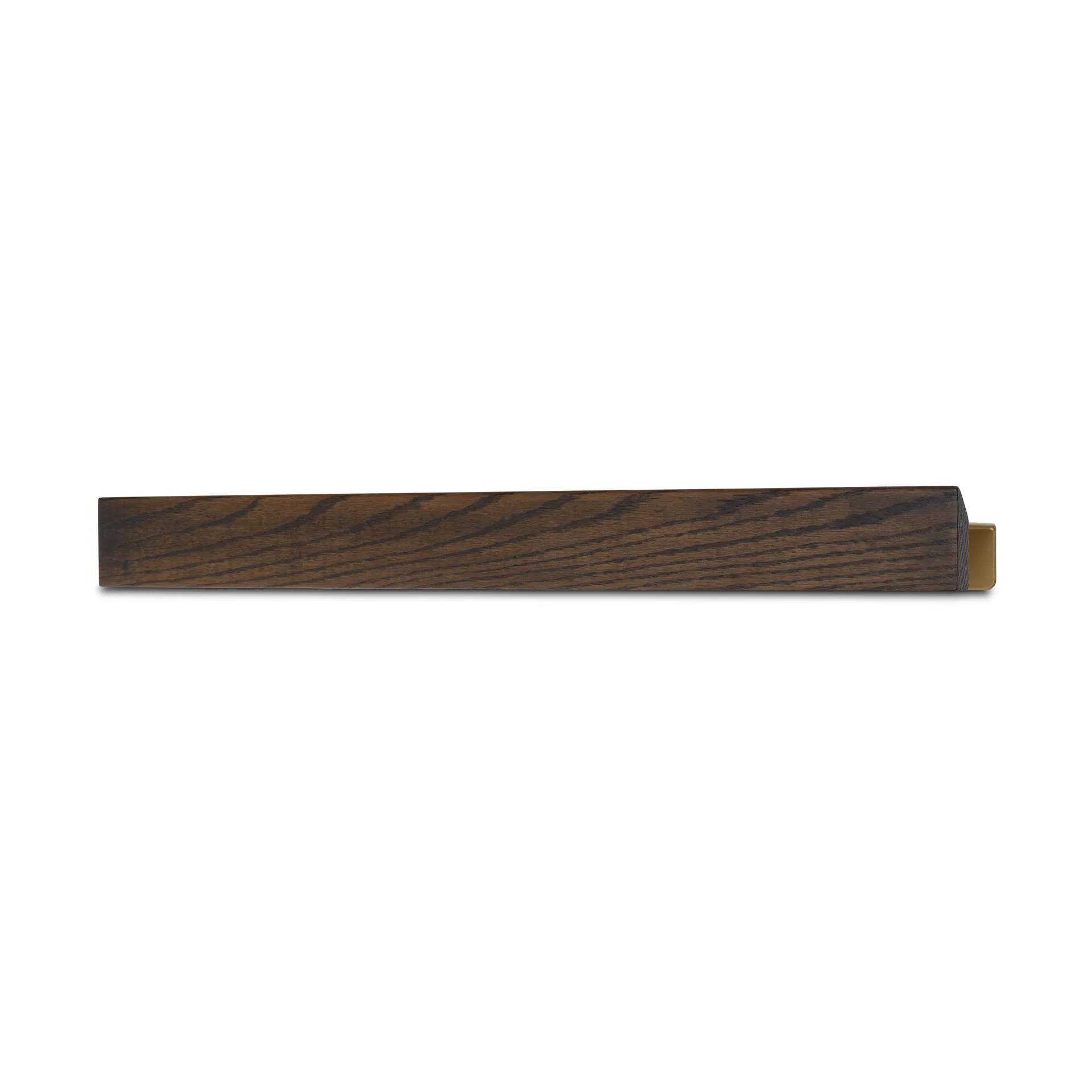 Gejst Étagère magnétique Flex Rail Chêne foncé-laiton — vue 3