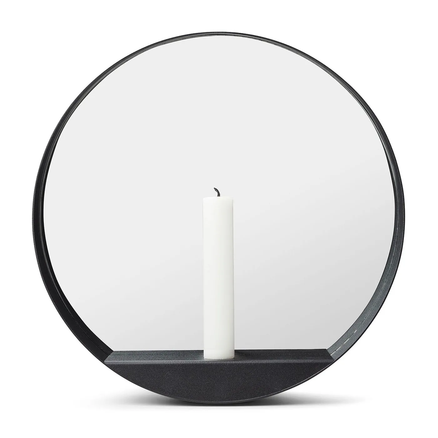 Gejst Miroir/Bougeoir Glim Ø Noir