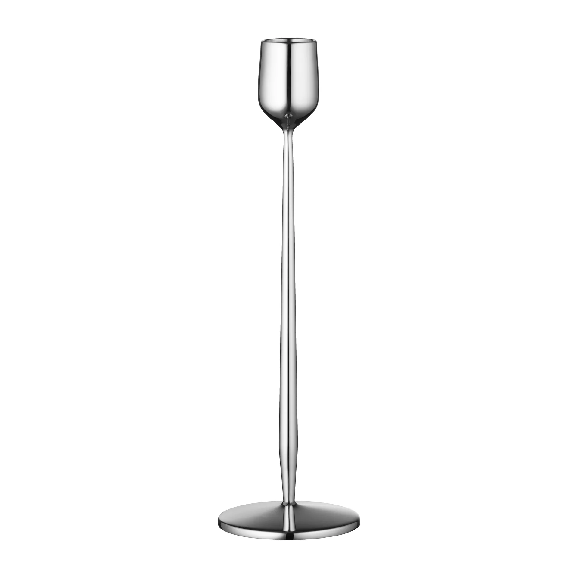 Gense Bougeoir Dorotea 23,5 cm Acier brillant