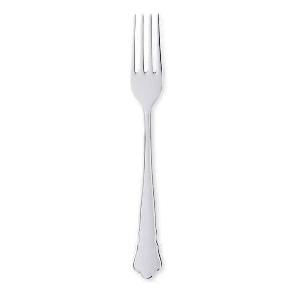 Chippendale matgaffel silver, 20,1 cm