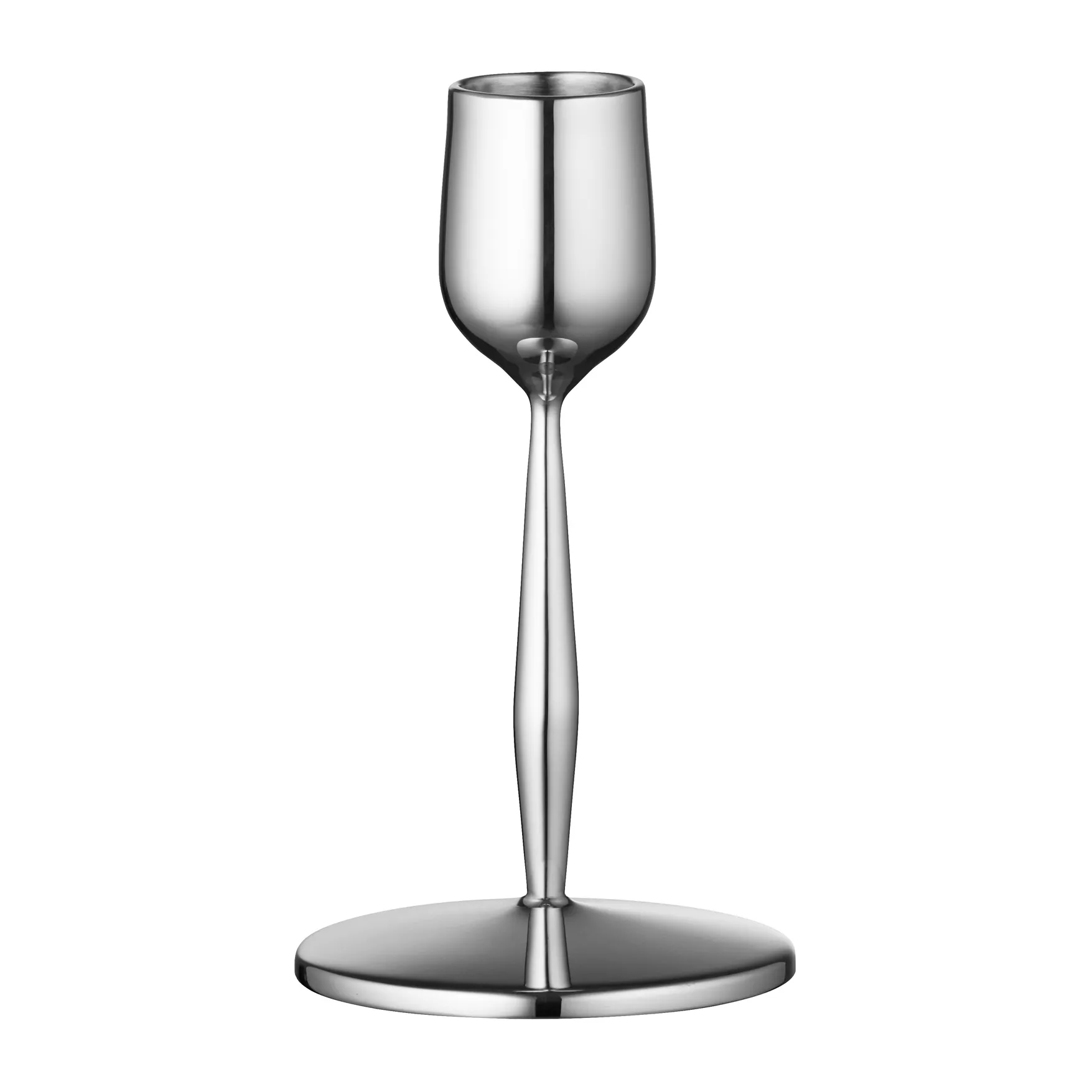 Gense Dorotea lysestage 12 cm Blankt st&aring;l