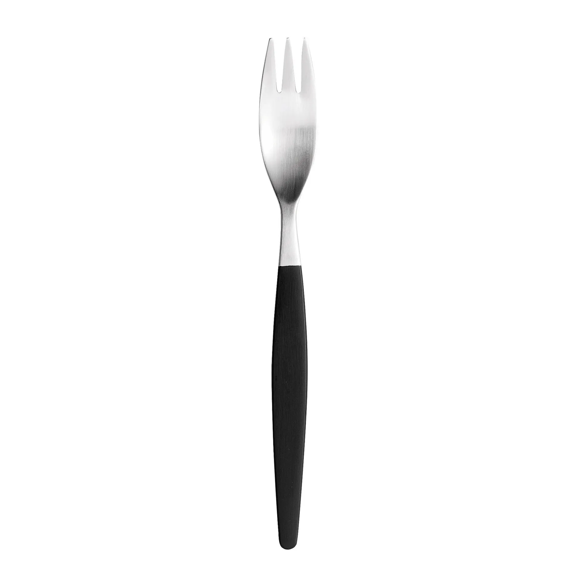 Gense Table fork Focus de Luxe 20 cm Black/Matte steel