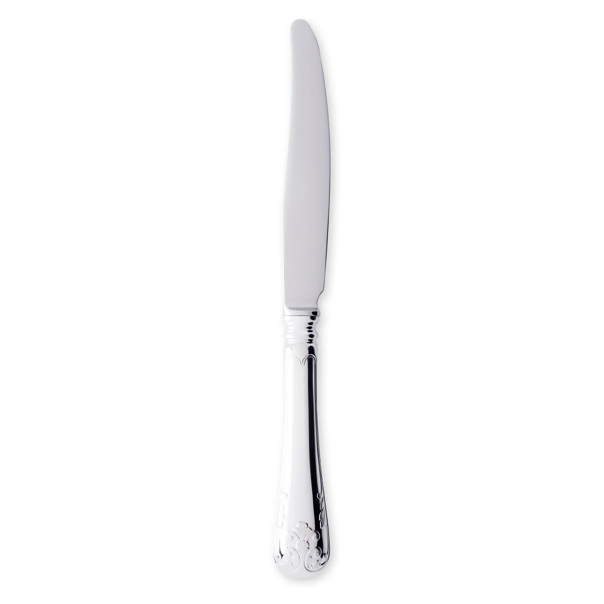 Gense Gammal Fransk bordkniv sølv plet 23,1 cm