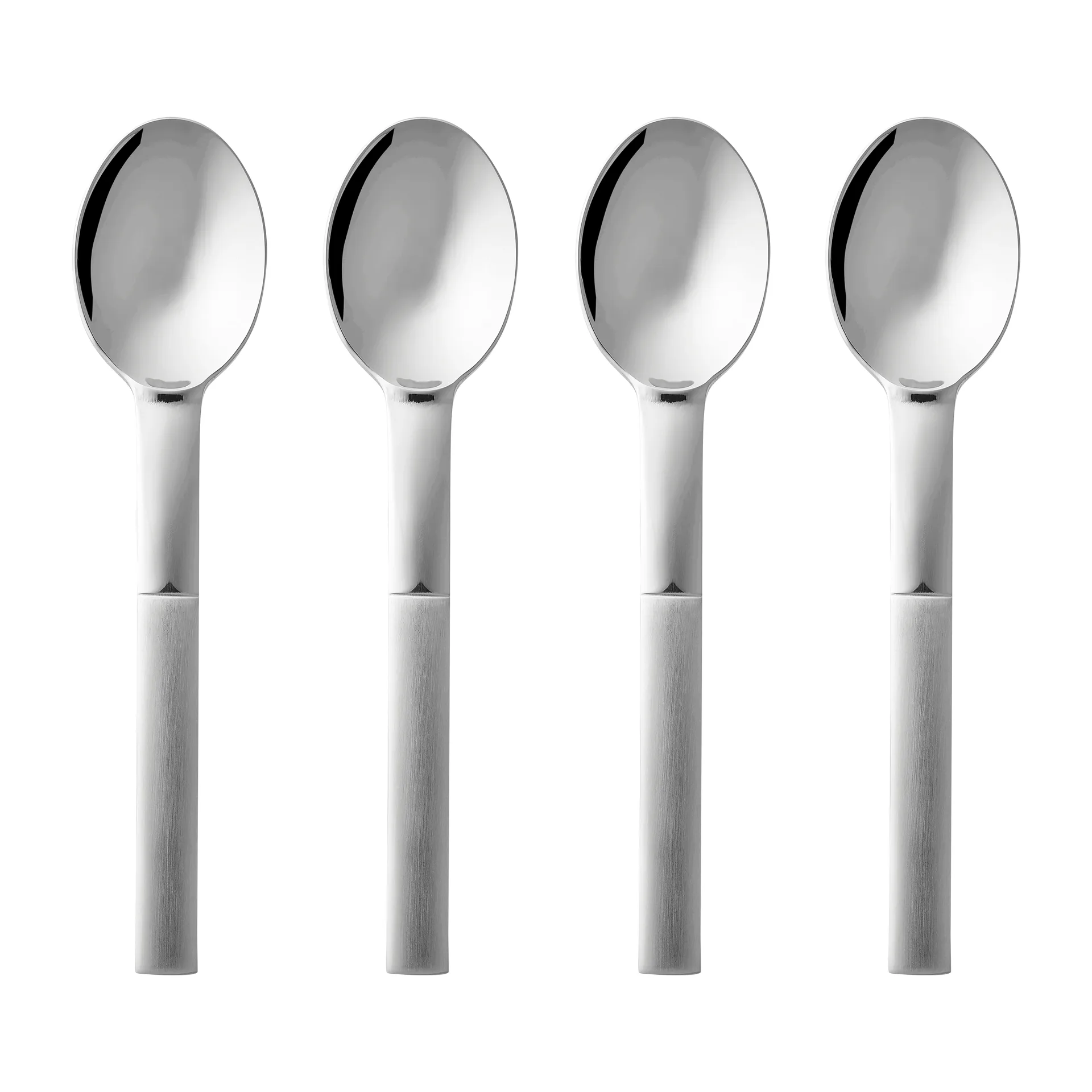 Gense Dessert spoon Nobel 16.5 cm 4 pcs. Matte/Glossy steel