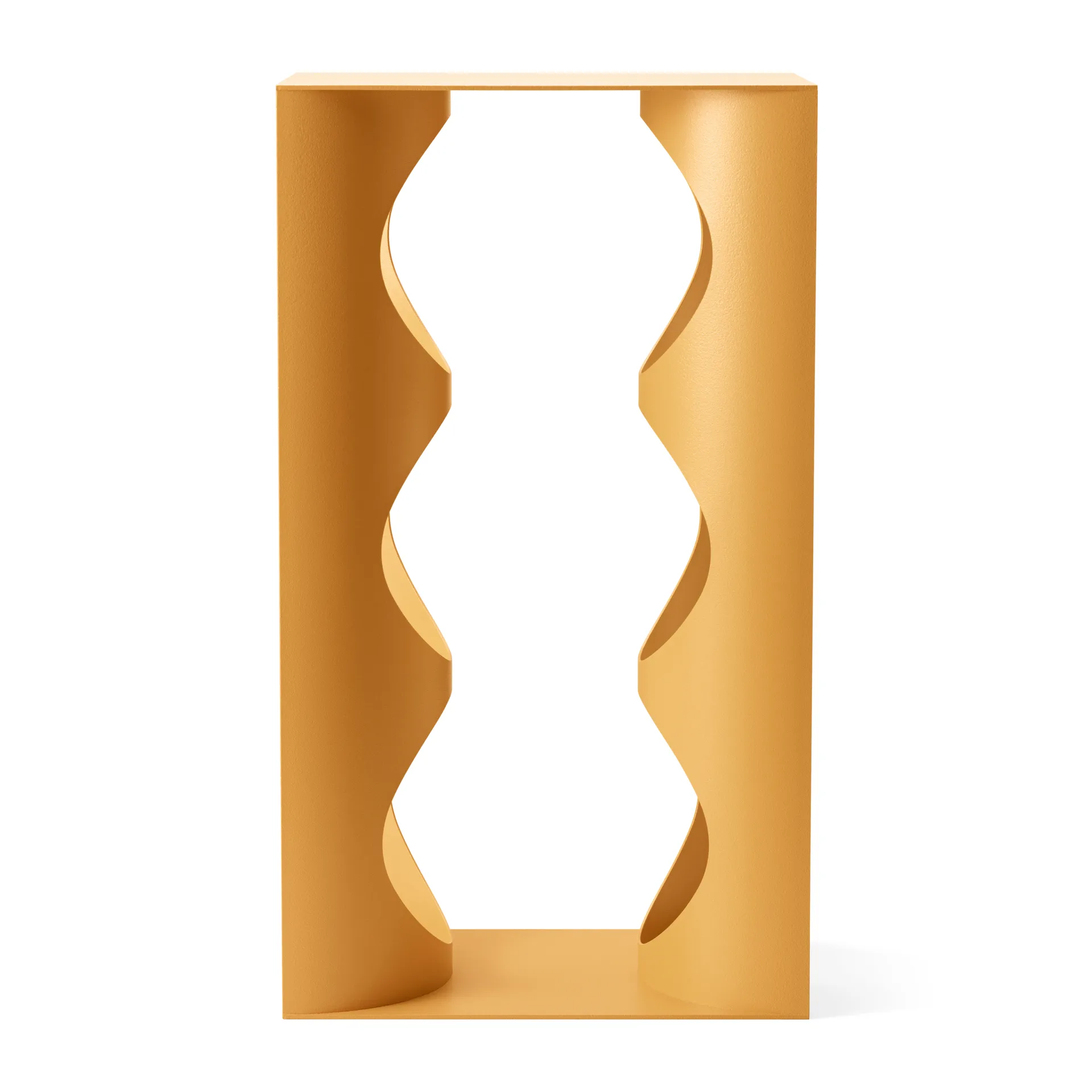 Georg Jensen Alfredo vinreol 3 flasker 33,6x12 cm Saffron yellow