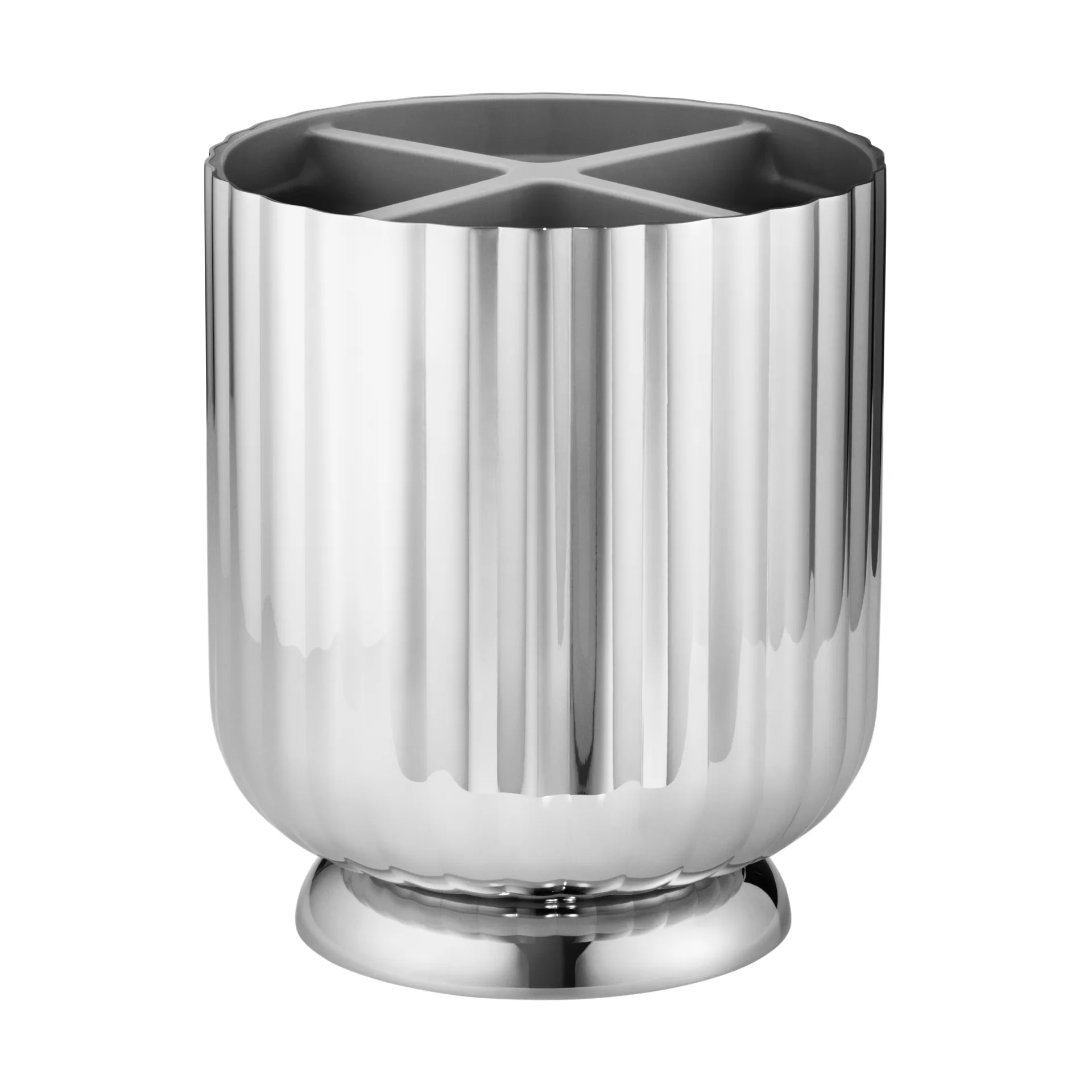 Georg Jensen Bernadotte bestikholder Ø13x15,1 cm Rustfrit stål