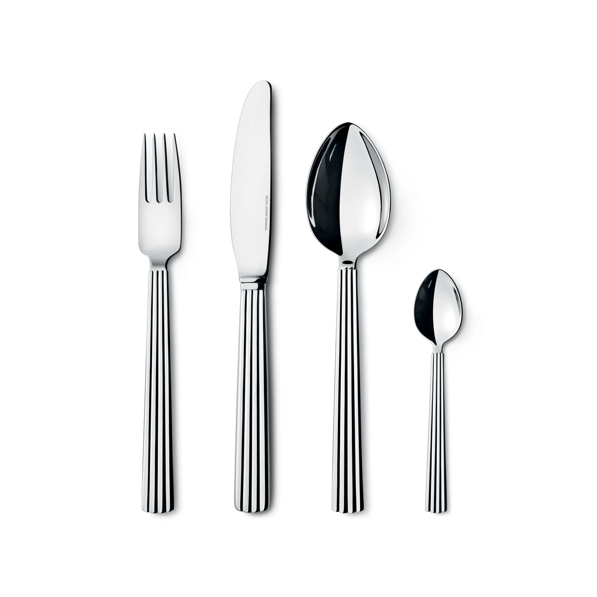 Georg Jensen - Georg Jensen Bernadotte Bestiksæt 4 dele, stål