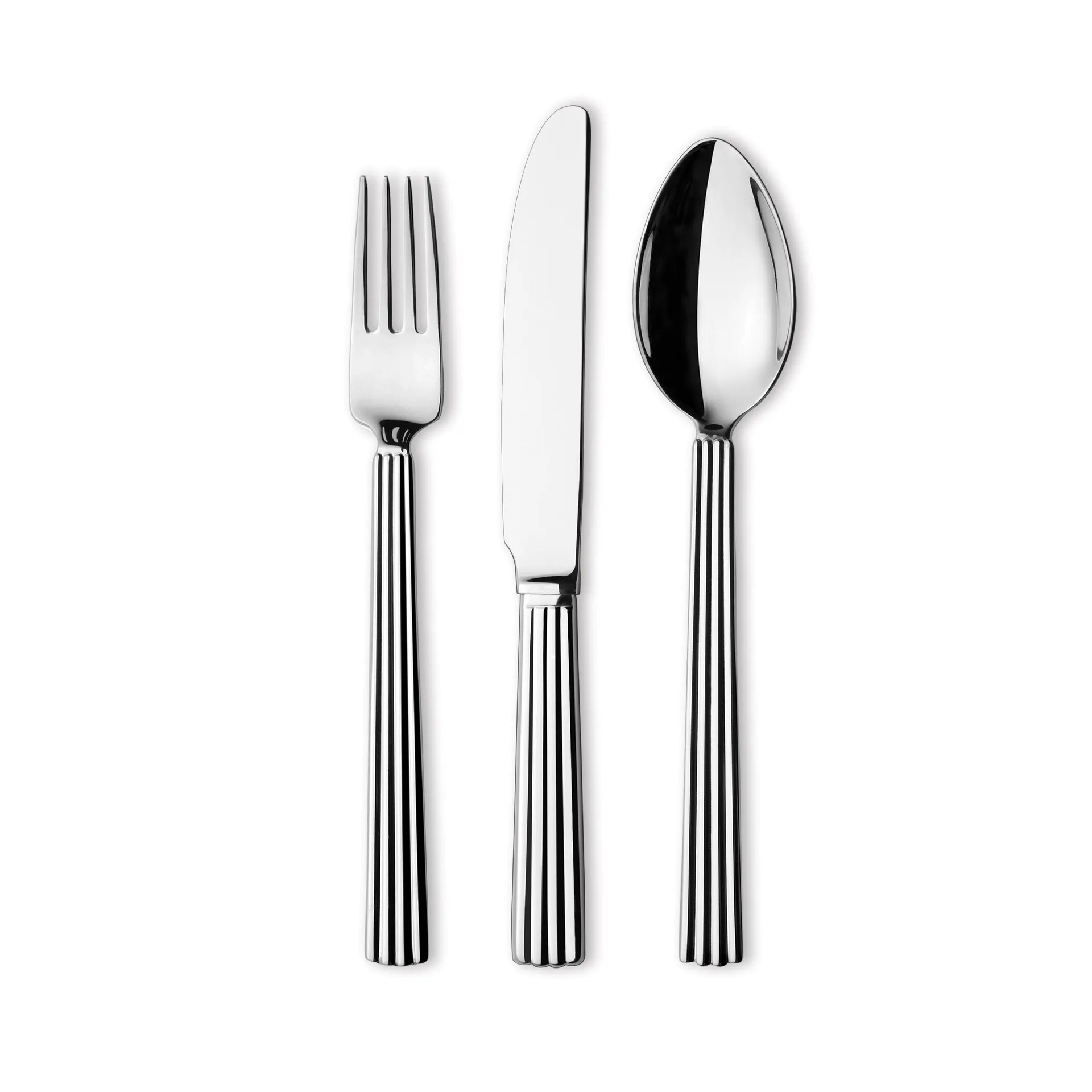Georg Jensen - Georg Jensen Bernadotte børnesæt 3 dele stål
