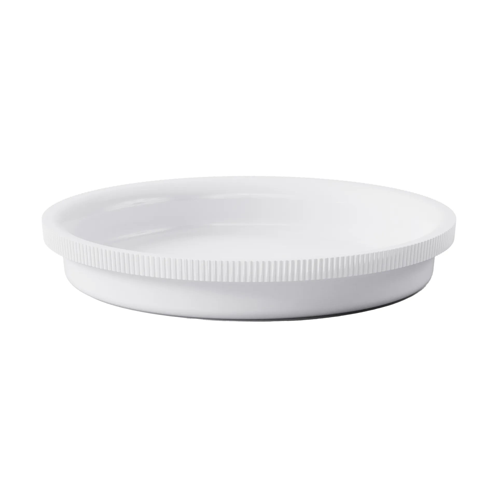 Georg Jensen Bernadotte ovnfast fad Ø28,6 cm Hvid