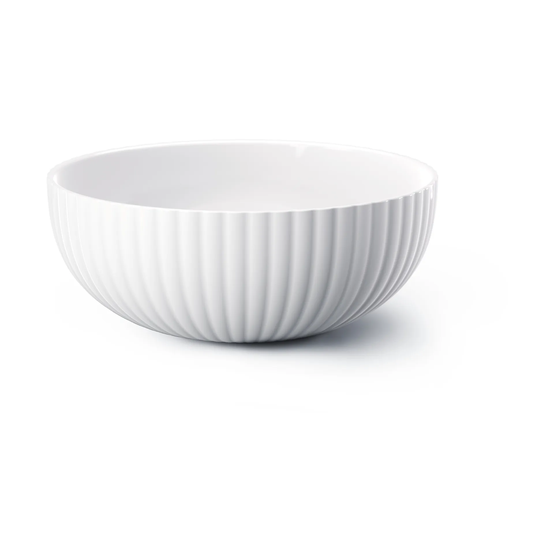 Georg Jensen Bernadotte salatsk&aring;l &Oslash;26 cm Hvid