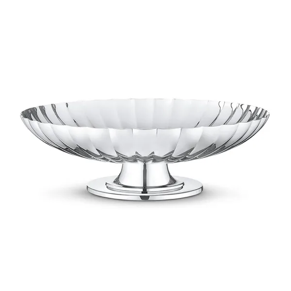 Bernadotte serveringsfat på fot, Ø 28 cm