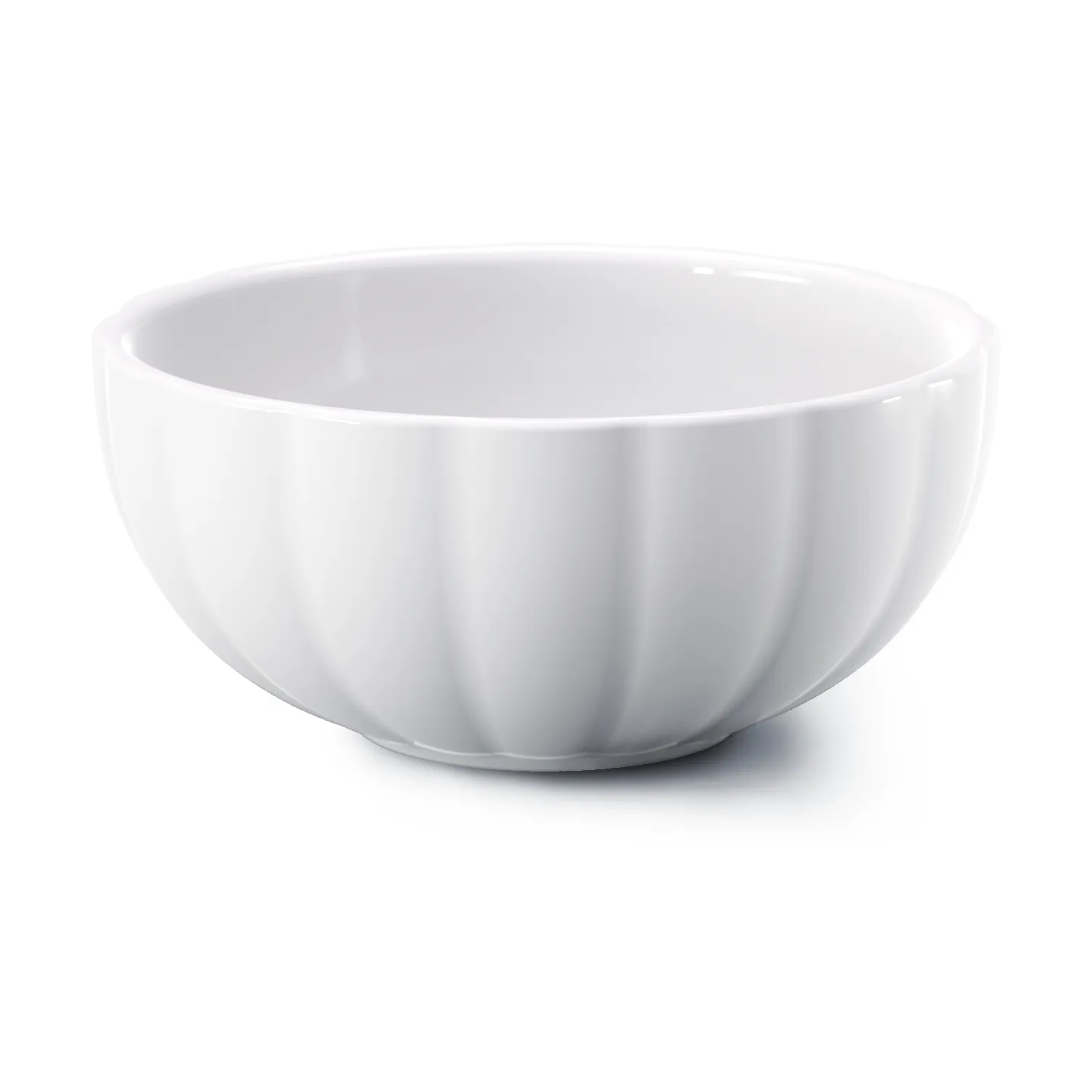 Georg Jensen Bernadotte sk&aring;l &Oslash;7,4 cm 2-pack Vit