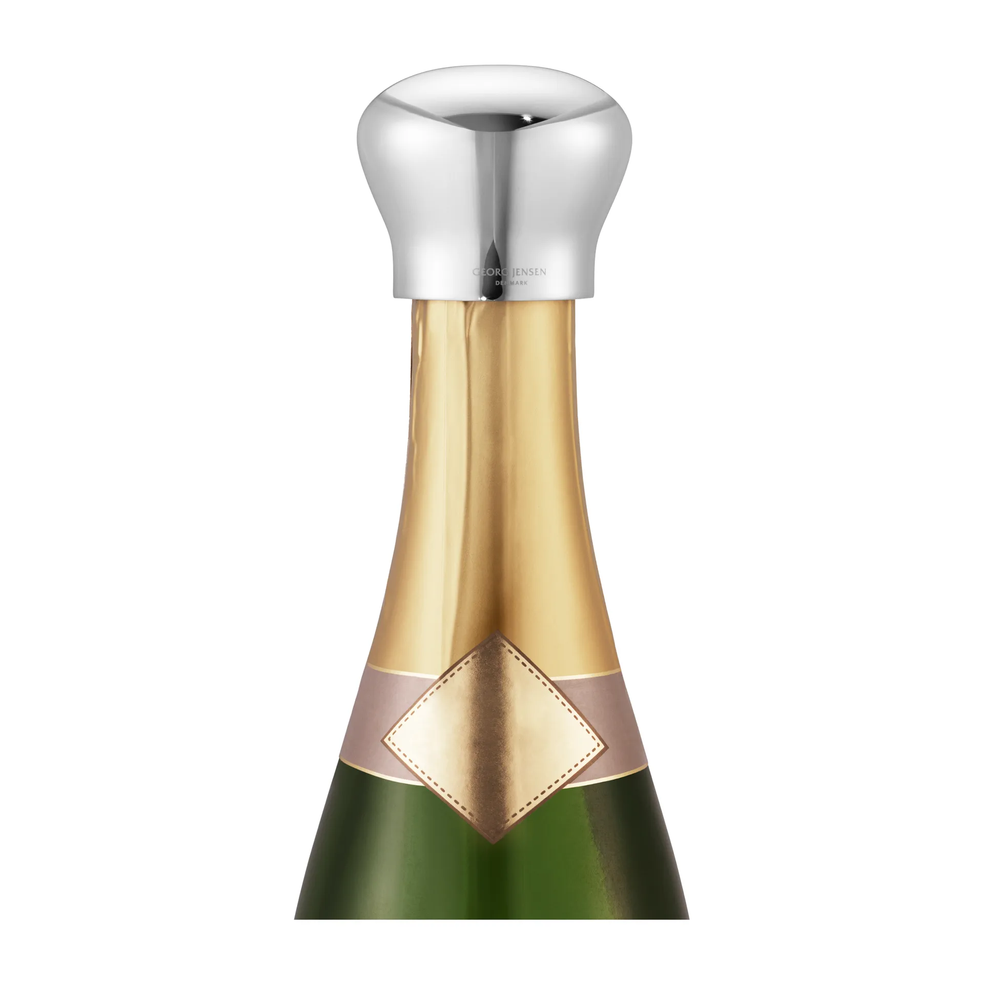 Georg Jensen Bouchon pour bouteille de champagne Sky Acier inoxydable