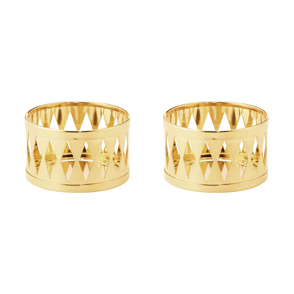 Georg Jensen bougeoir 2026 Or, lot de 2