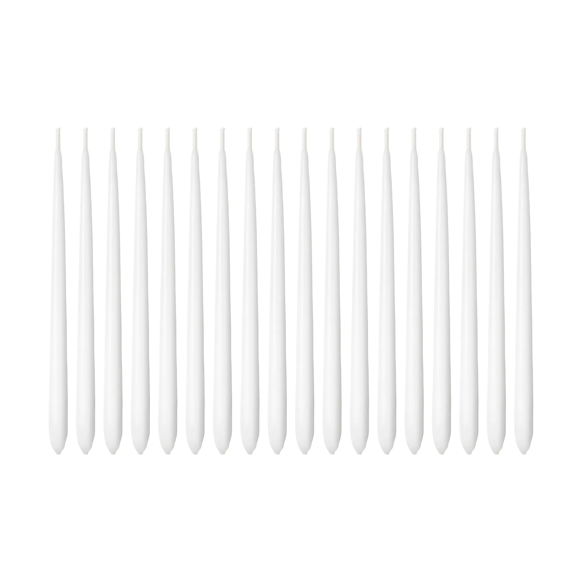 Georg Jensen Cobra Hanukkah lys 18-pak Hvid