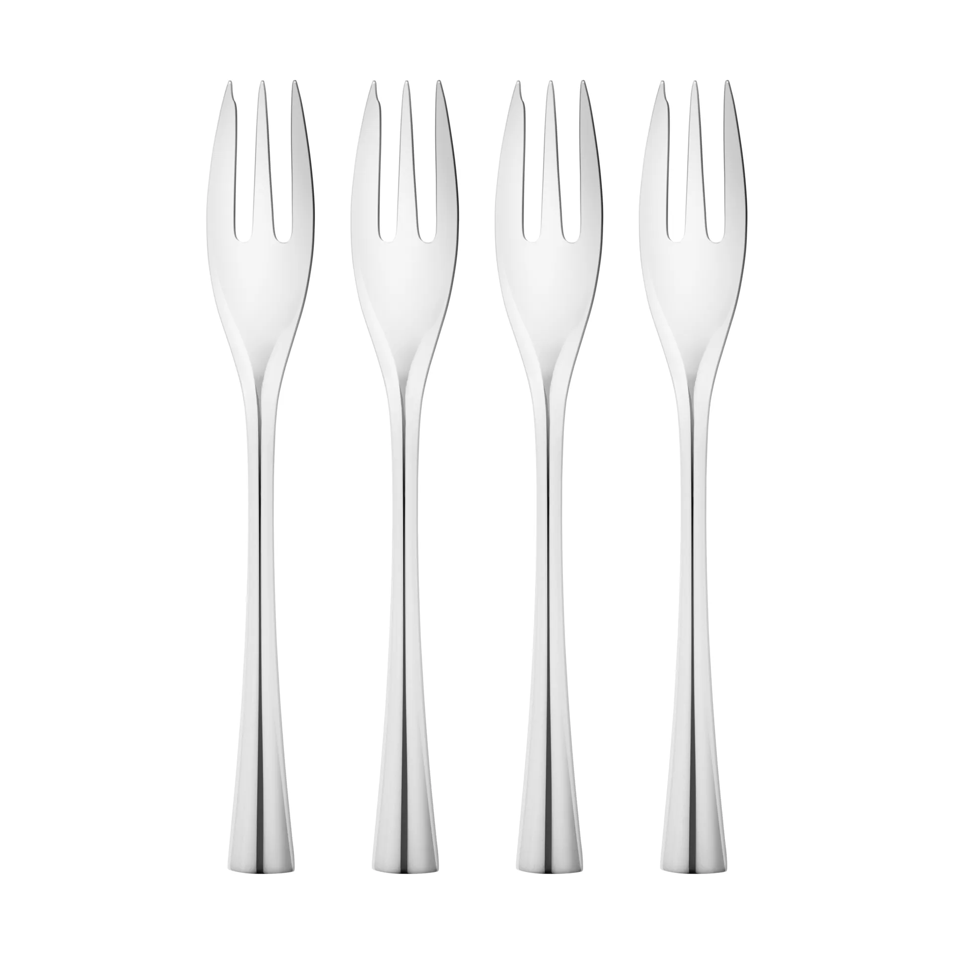 Georg Jensen Cobra kagegaffel 4-pak Rustfrit stål