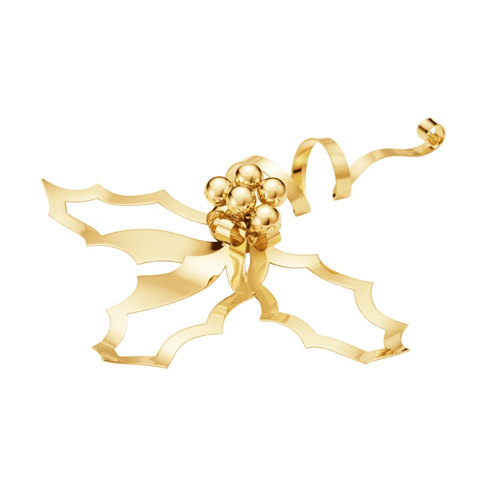 Georg Jensen décoration de table de Noël 2026 Or, grand taille