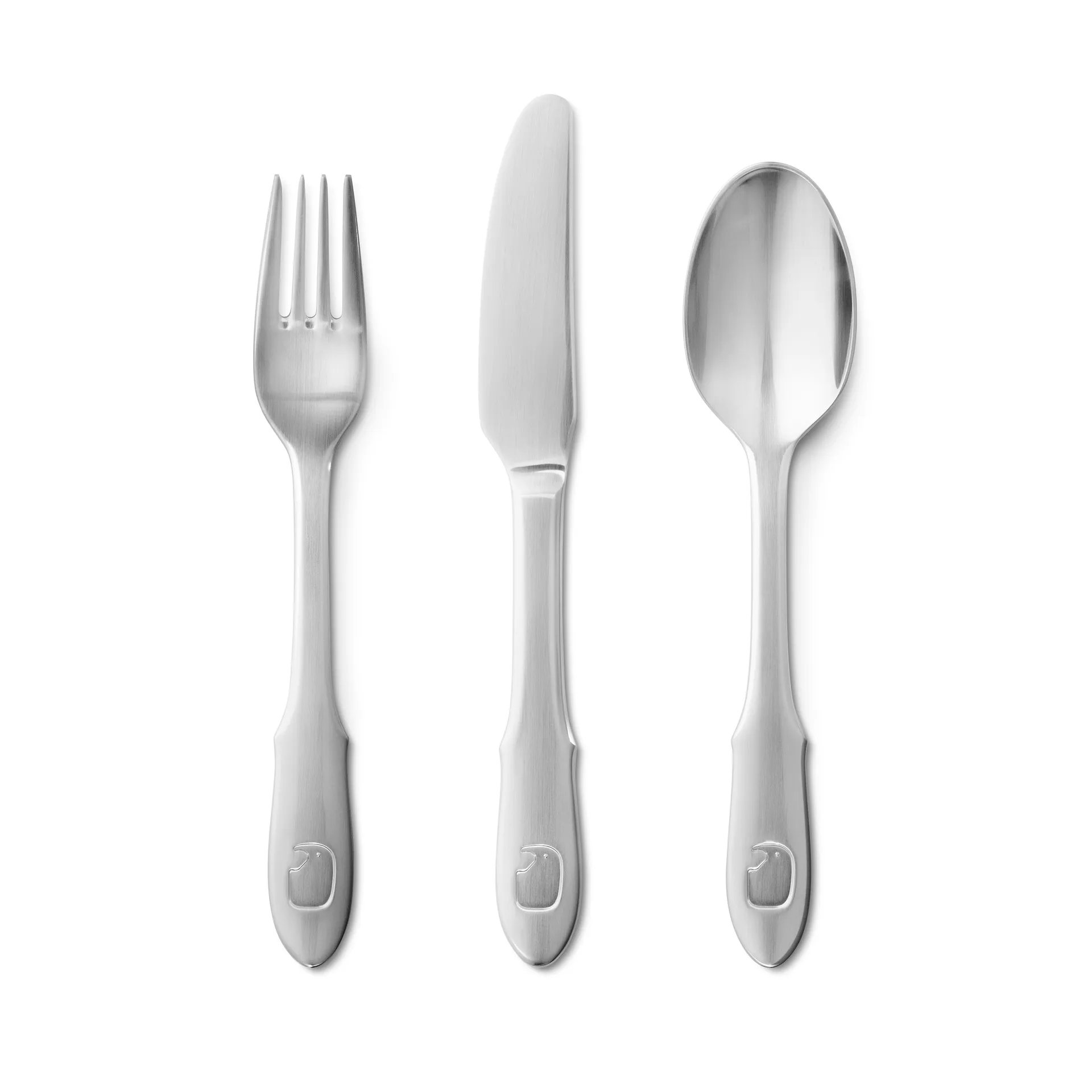Georg Jensen - Georg Jensen Elephant Børnebestik 3 Dele, stål