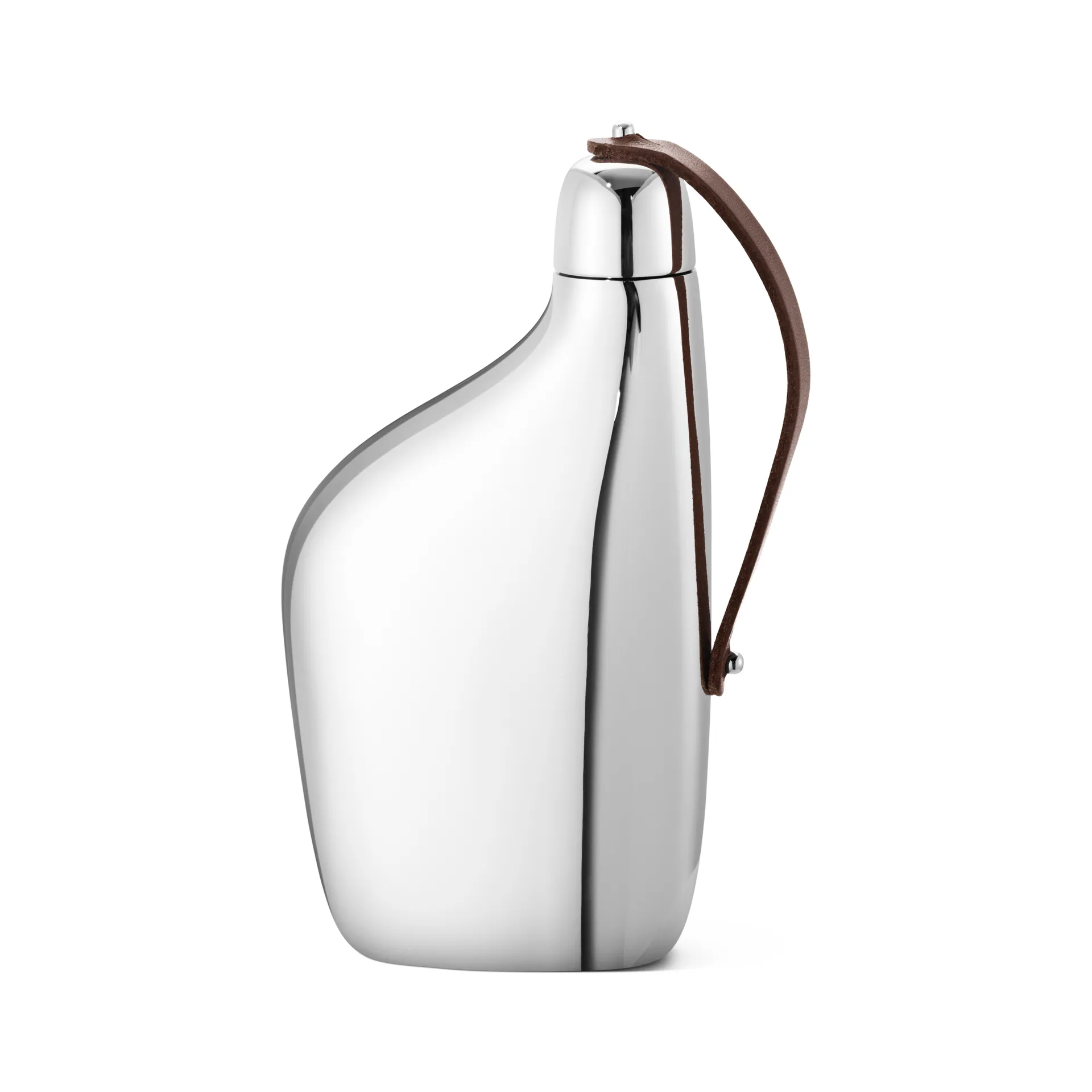 Georg Jensen Flasque de poche Sky Acier inoxydable