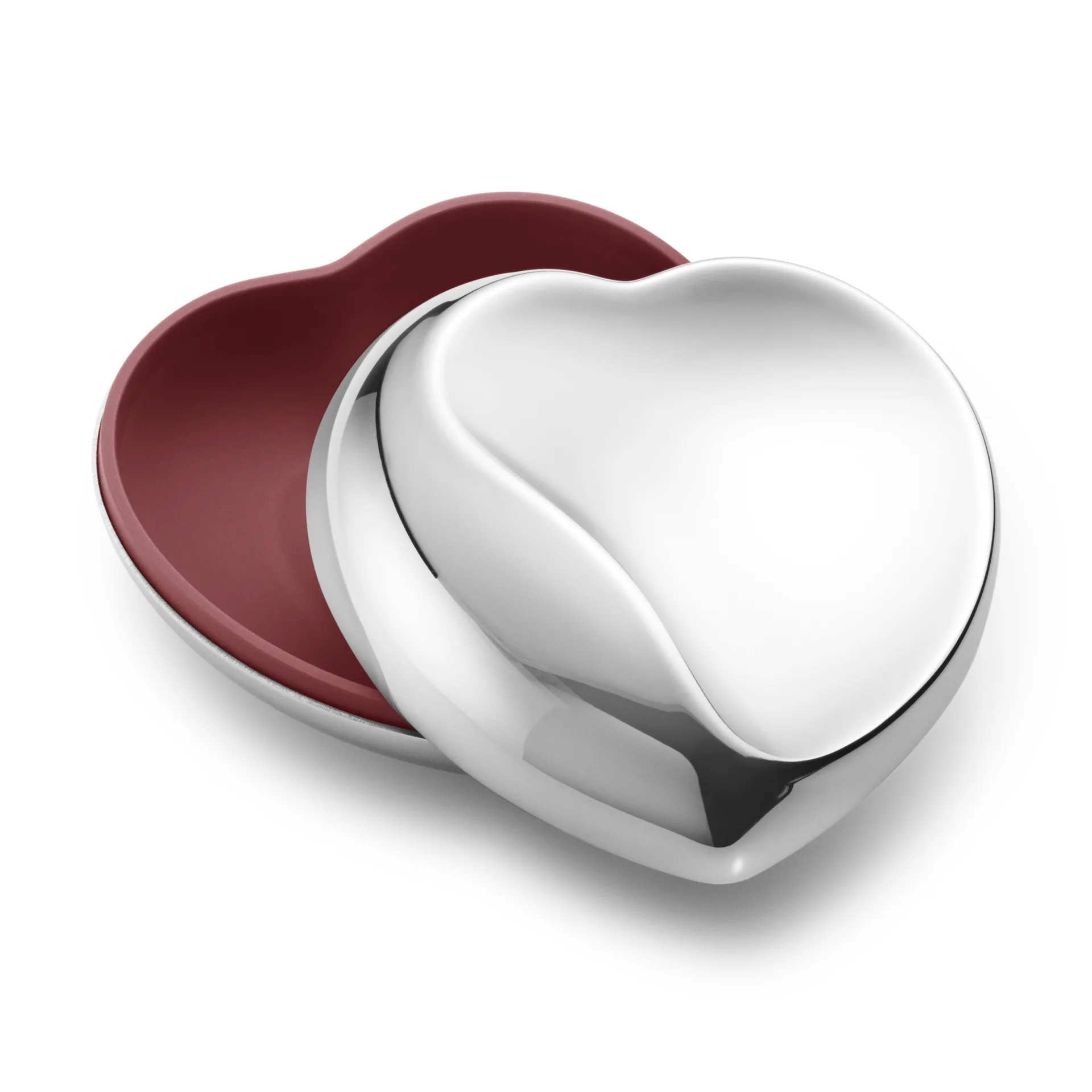 Georg Jensen Heart box smykkeskrin Lille 7x10 cm billede