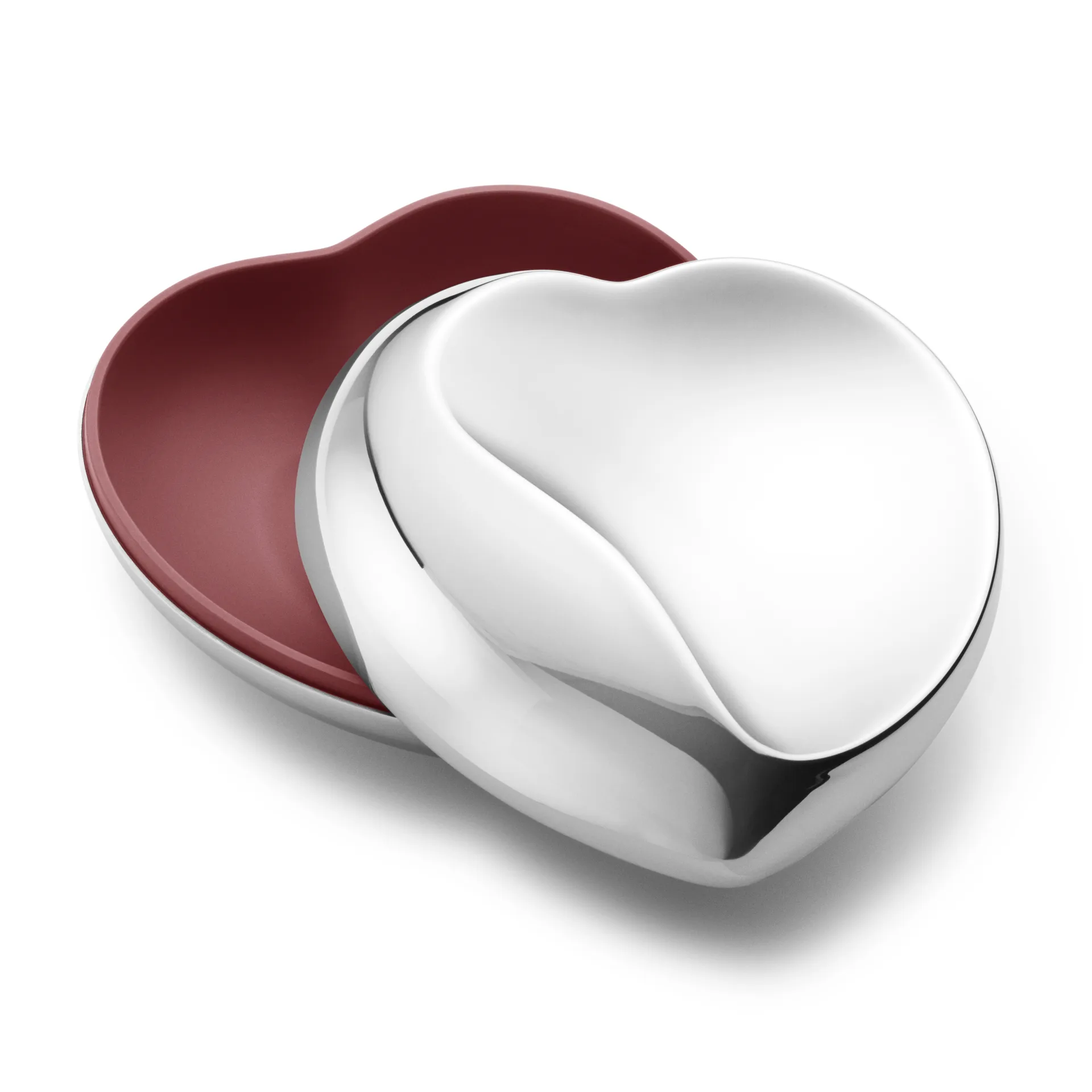 Georg Jensen - Georg Jensen Heart Box i stål, stor