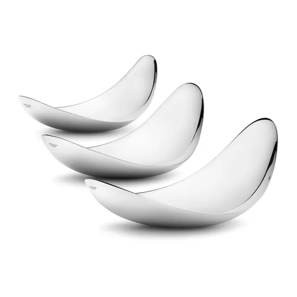 Leaf serveringsfat set, 3-pack