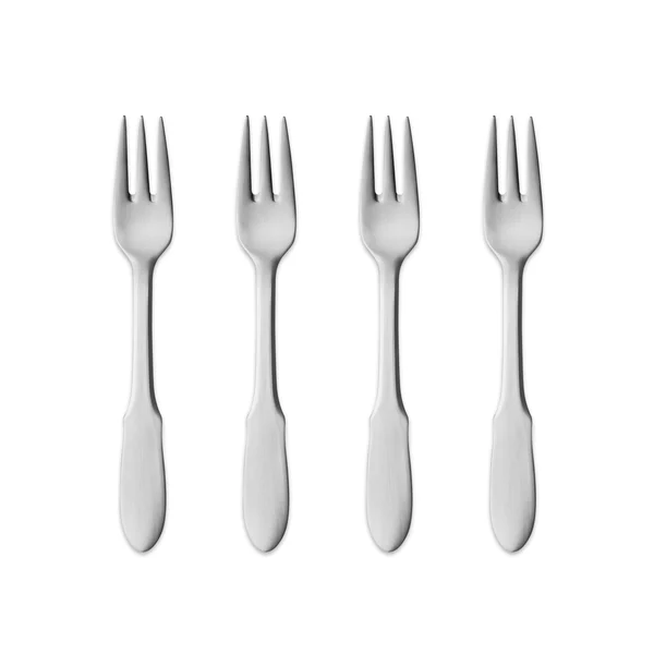 Mitra matt tårtgaffel, 4-pack