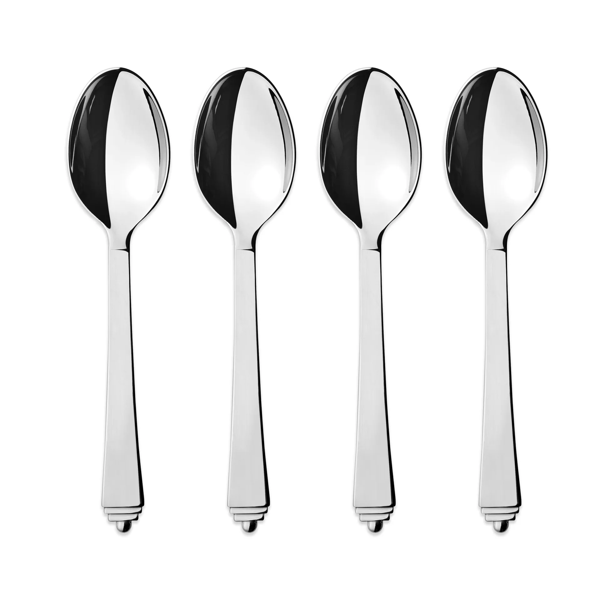 Georg Jensen Pyramide dessertske 4-pakke