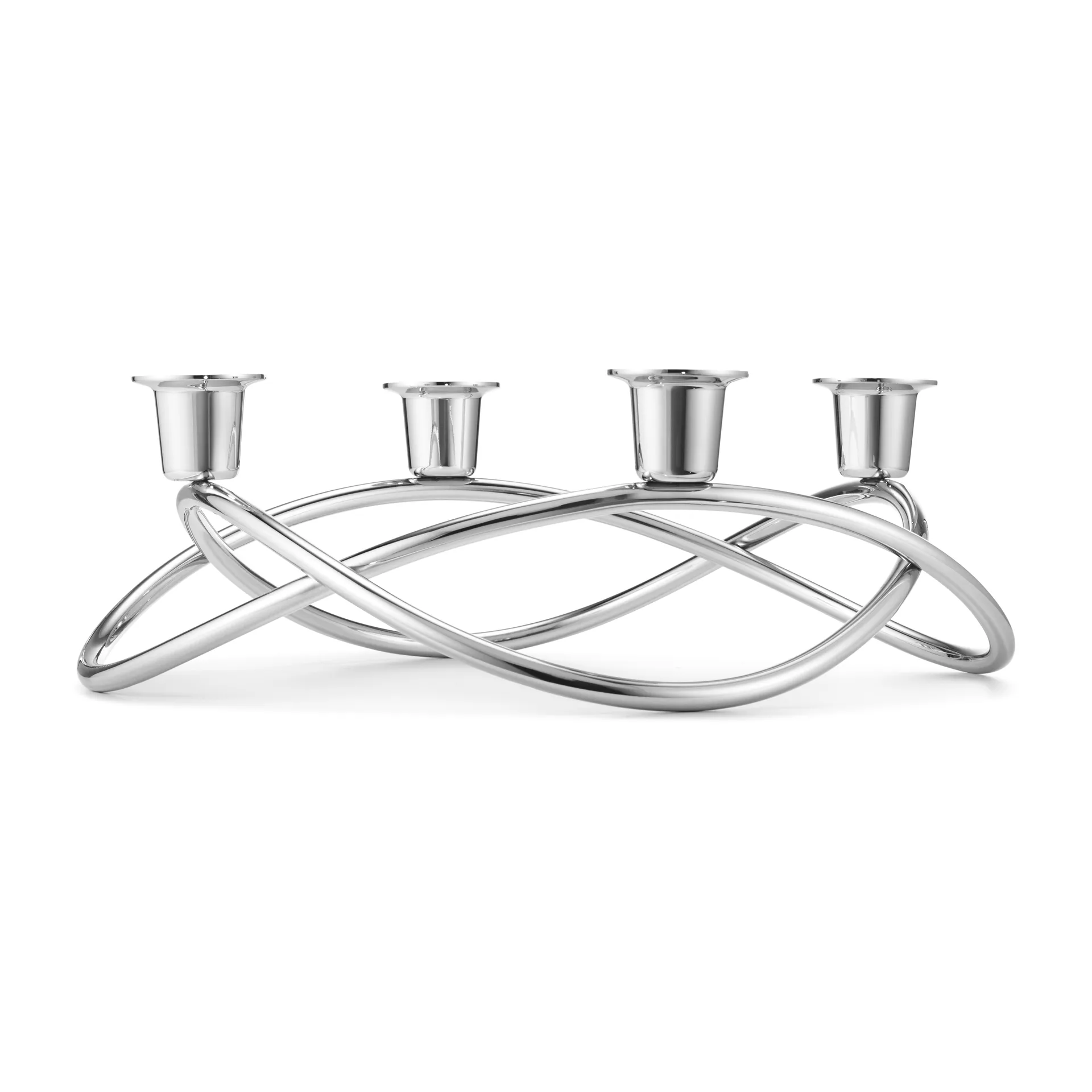 Georg Jensen - Georg Jensen Season stage i blankt stål, adventsstage