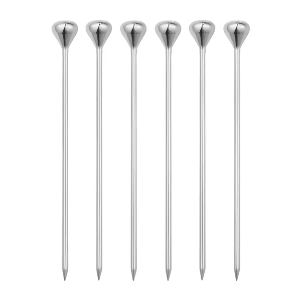 Sky cocktailpinnar 6-pack, Rostfritt stål