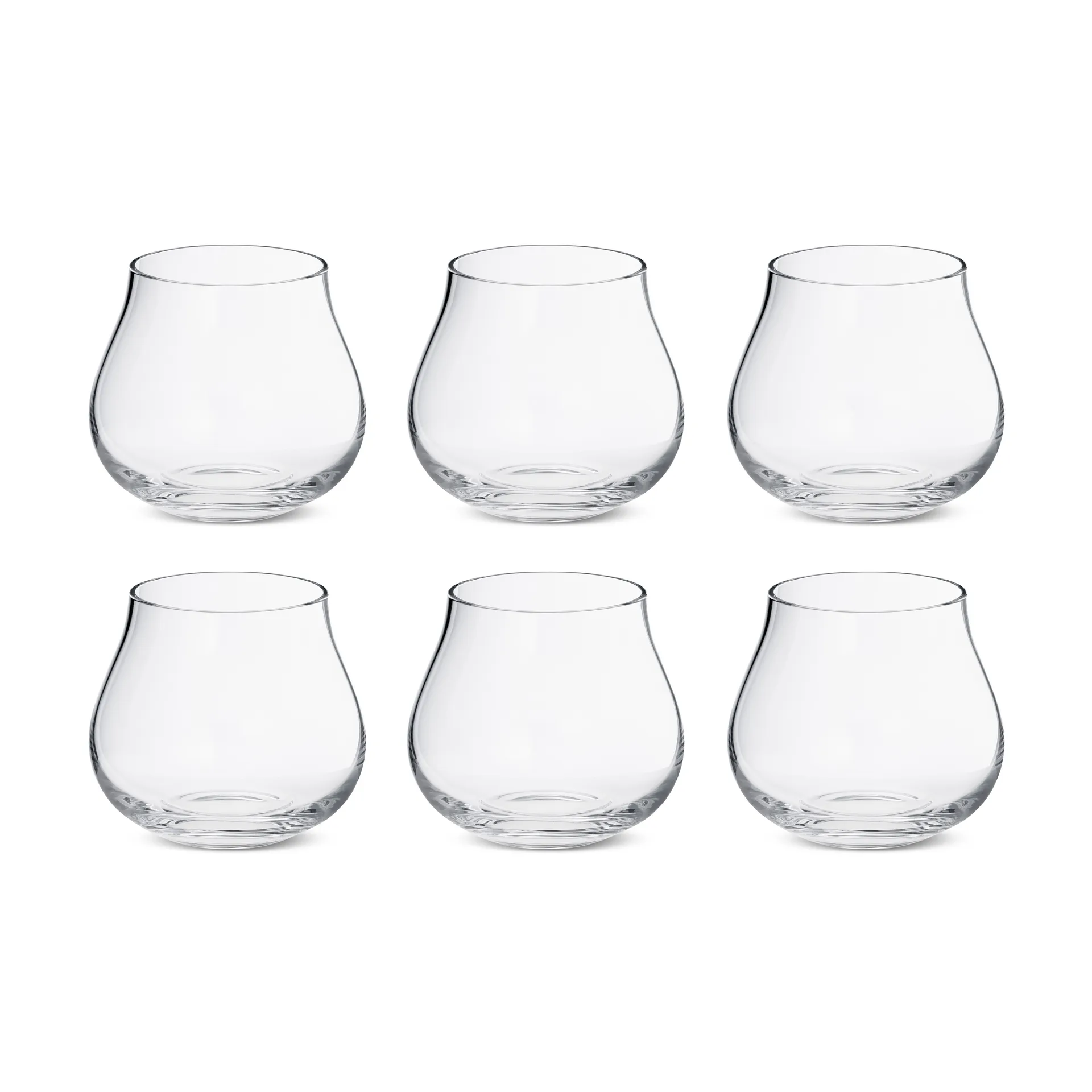 Georg Jensen Sky dricksglas l&aring;gt 38 cl 6-pack Kristallin