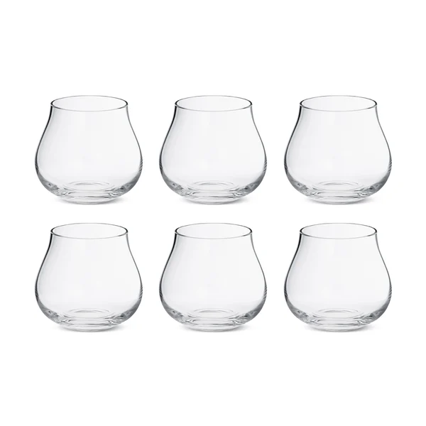 Sky dricksglas lågt 38 cl 6-pack, Kristallin