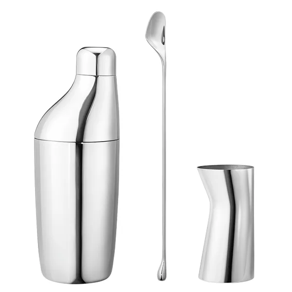 Sky set shaker Barsked Mätglas, Rostfritt stål