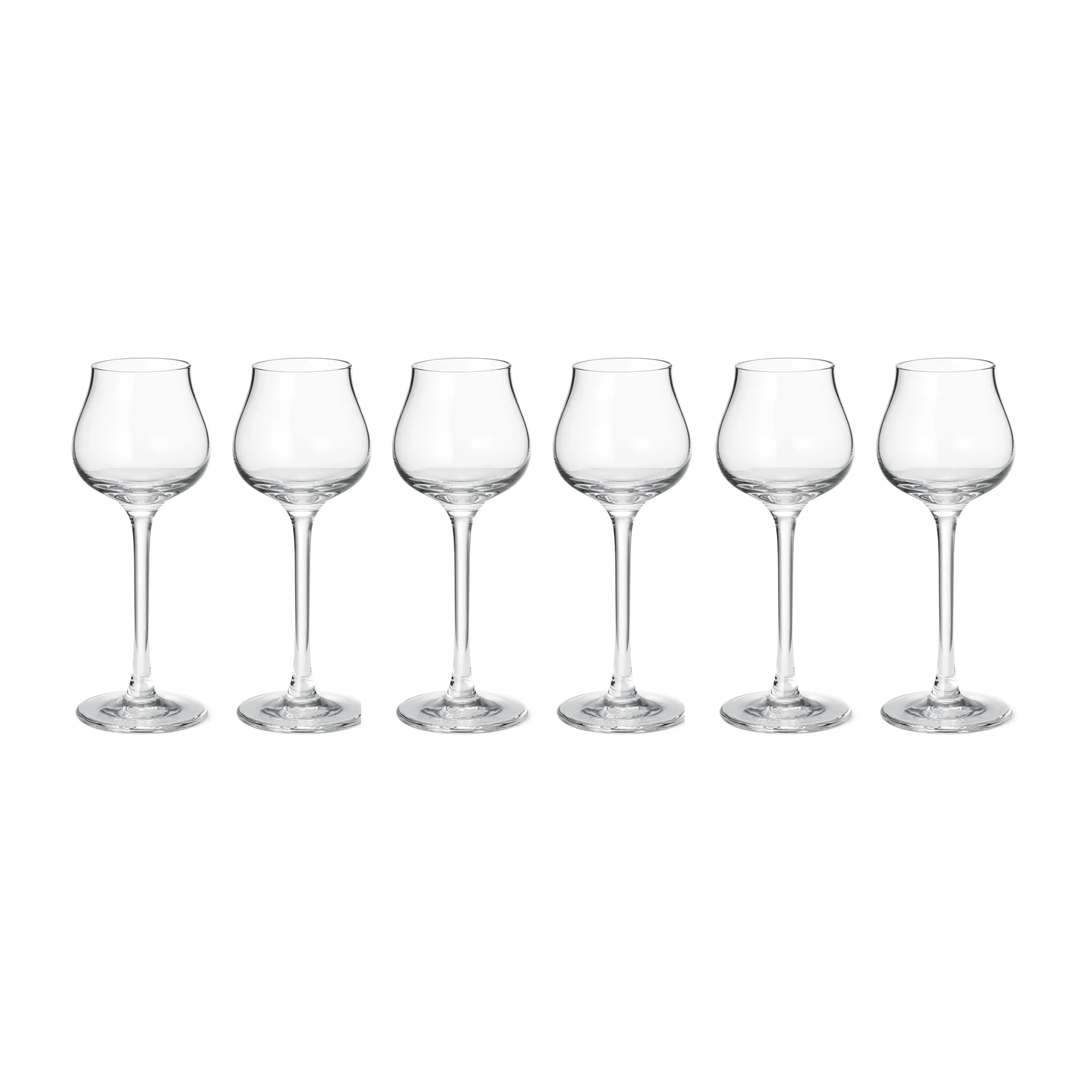 Georg Jensen Sky snapsglas 6 cl 6-pack Klar