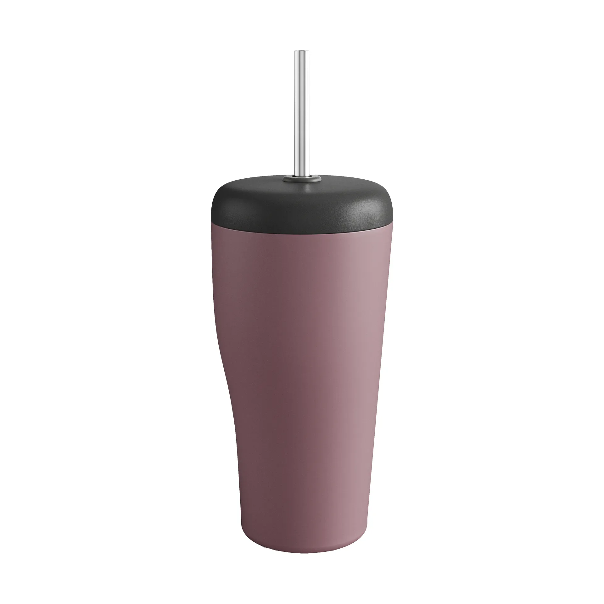 Georg Jensen Sky termokop med sugerør 40 cl Pink
