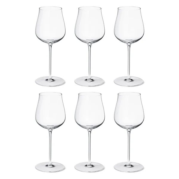 Sky vitvinsglas 35 cl 6-pack, Kristallin