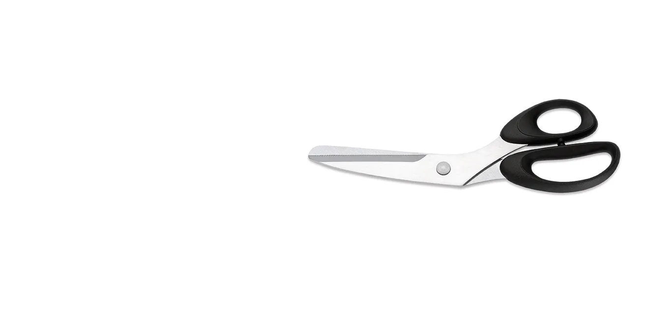Giesser Giesser fiskesaks 10 cm Rustfrit stål-sort