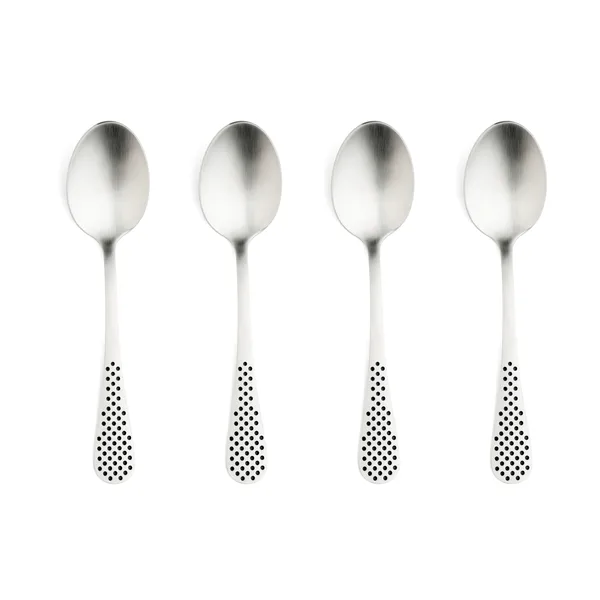 Classic kaffesked, Rostfritt stål, 12,5 cm, 4-pack