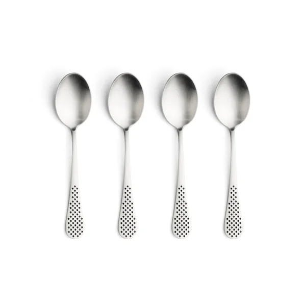 Classic matsked, Rostfritt stål, 18,7 cm, 4-pack