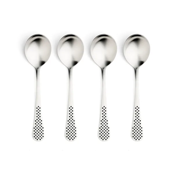Classic soppsked, Rostfritt stål, 18,4 cm, 4-pack