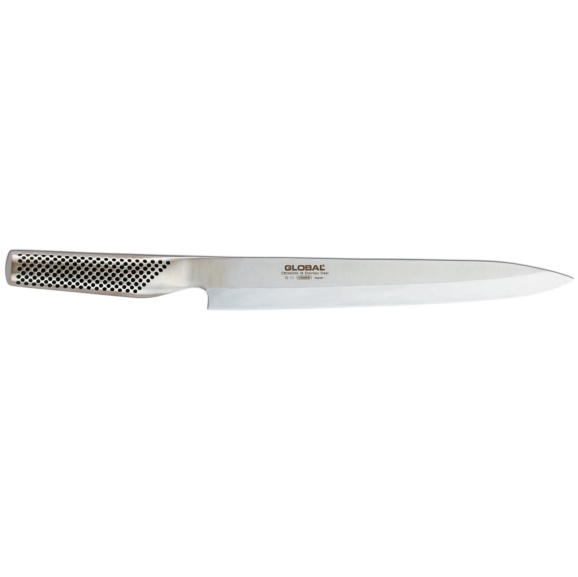 Global Global G-11 sashimikniv 25 cm spetsig Rostfritt st&aring;l