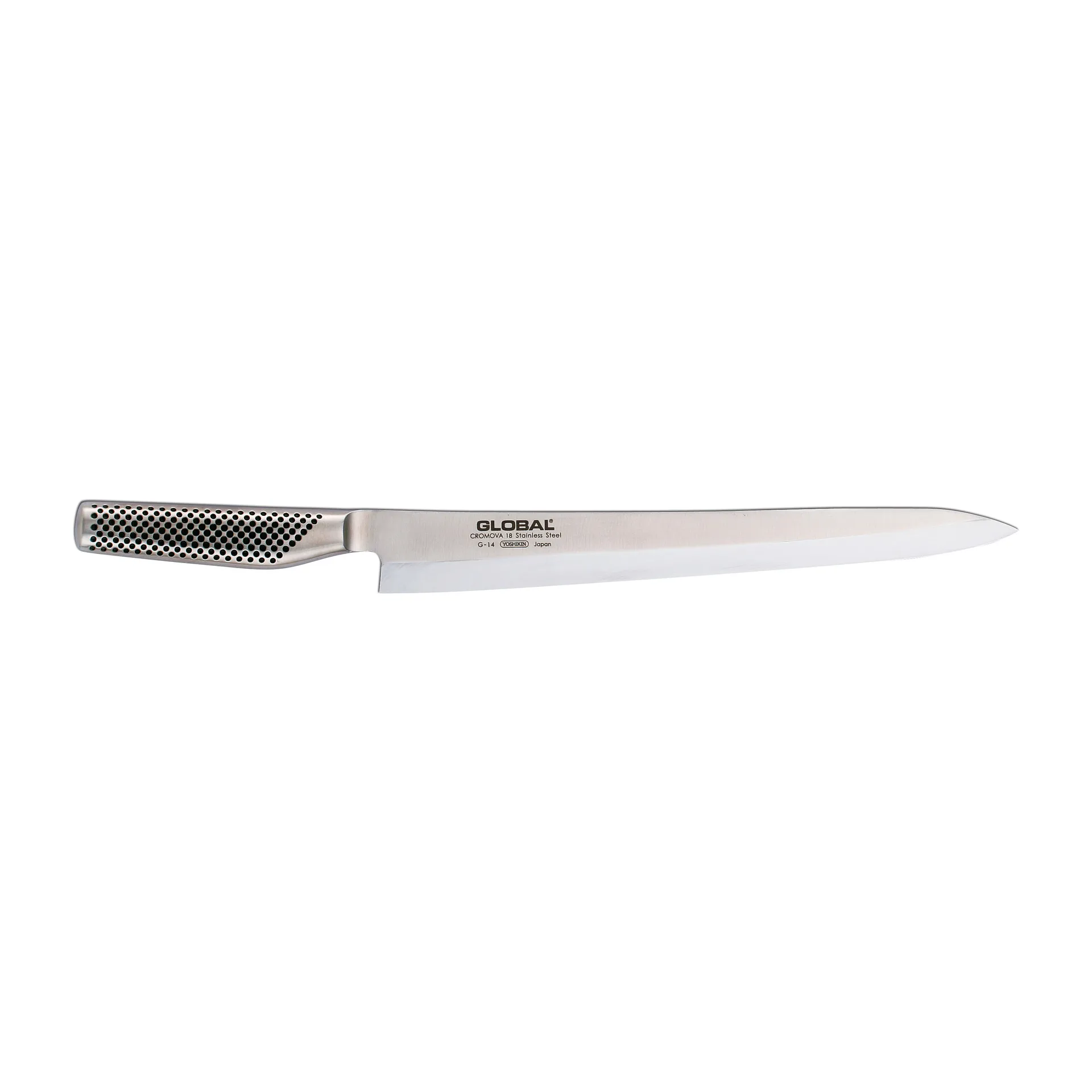 Global G-14 Sashimikniv 30cm Spetsig
