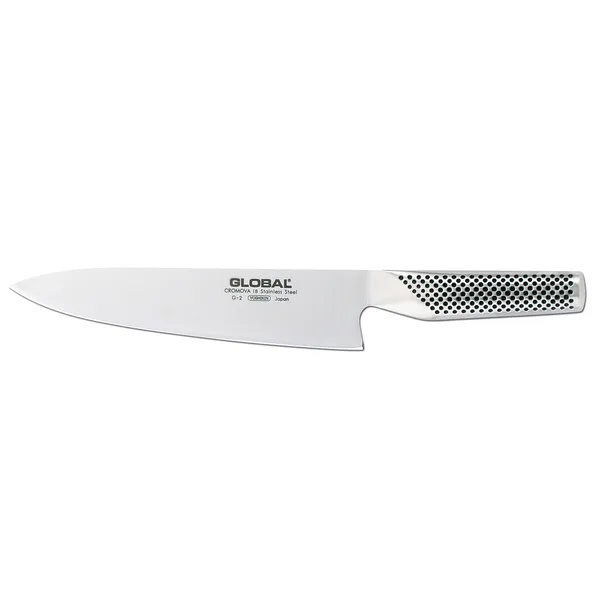 Global G-2 kockkniv 20 cm, Rostfritt stål