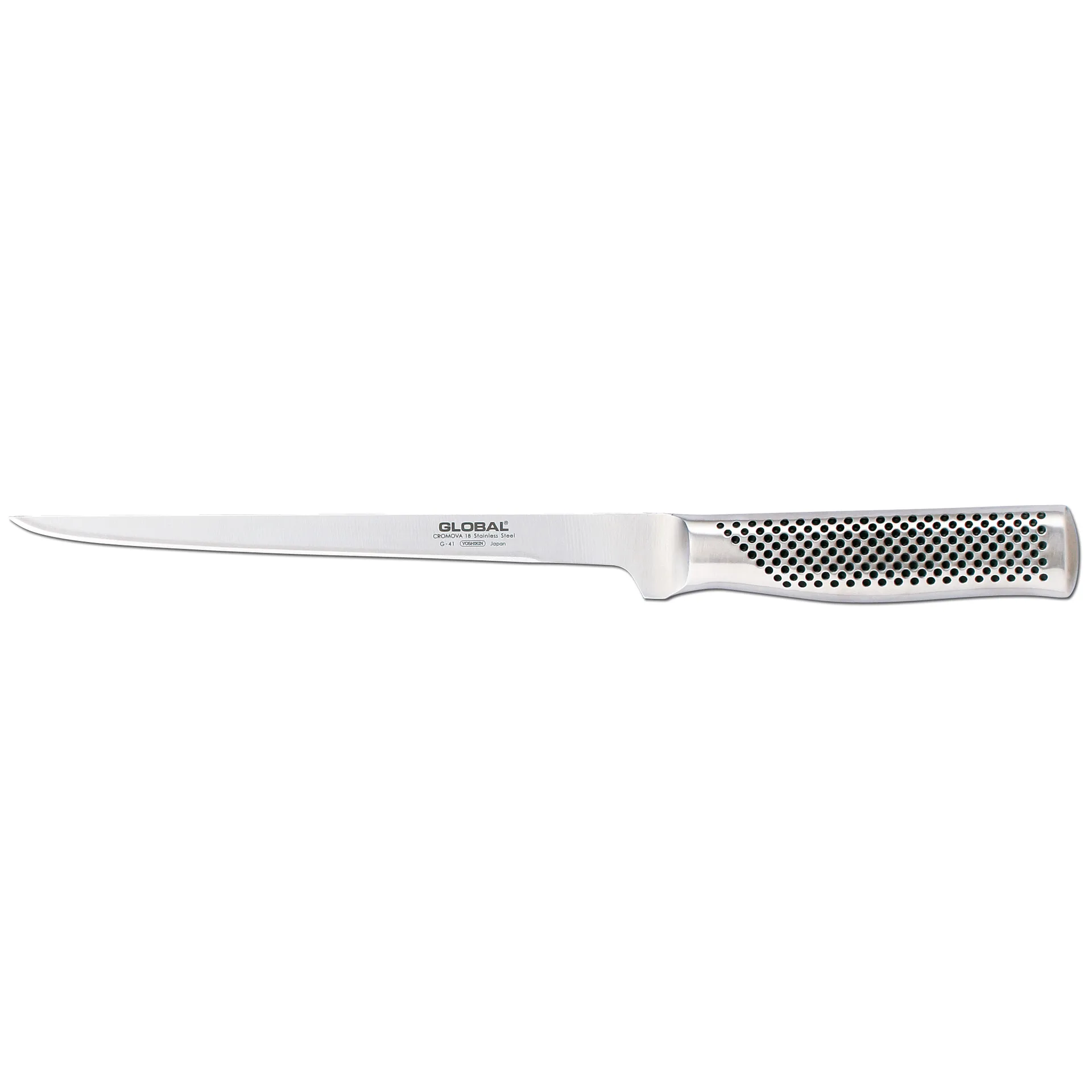 Global Global G-41 filétkniv 21 cm stiv Rustfrit stål