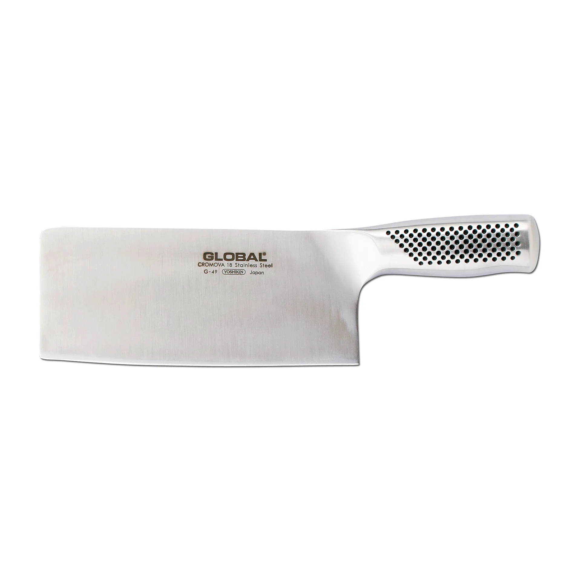 Global Global G-49 Kinesisk grøntsagskniv 18 cm Rustfrit stål