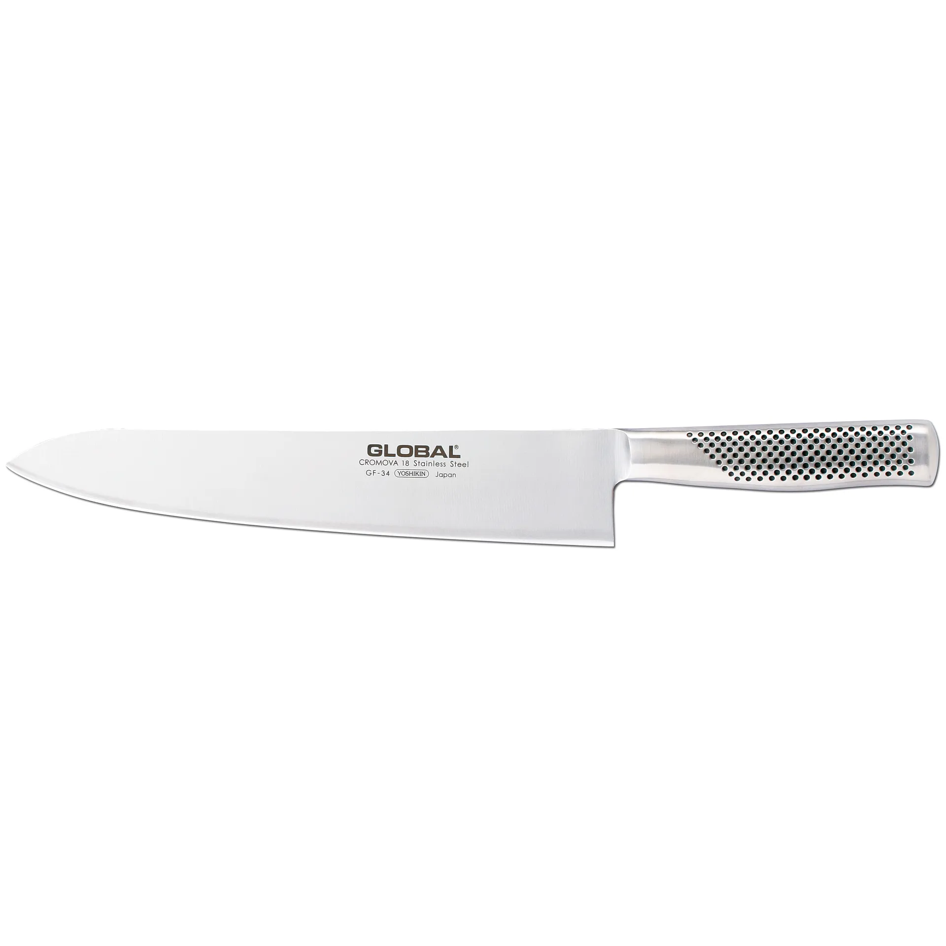 Global Global GF-34 kockkniv smidd 27 cm rostfritt st&aring;l