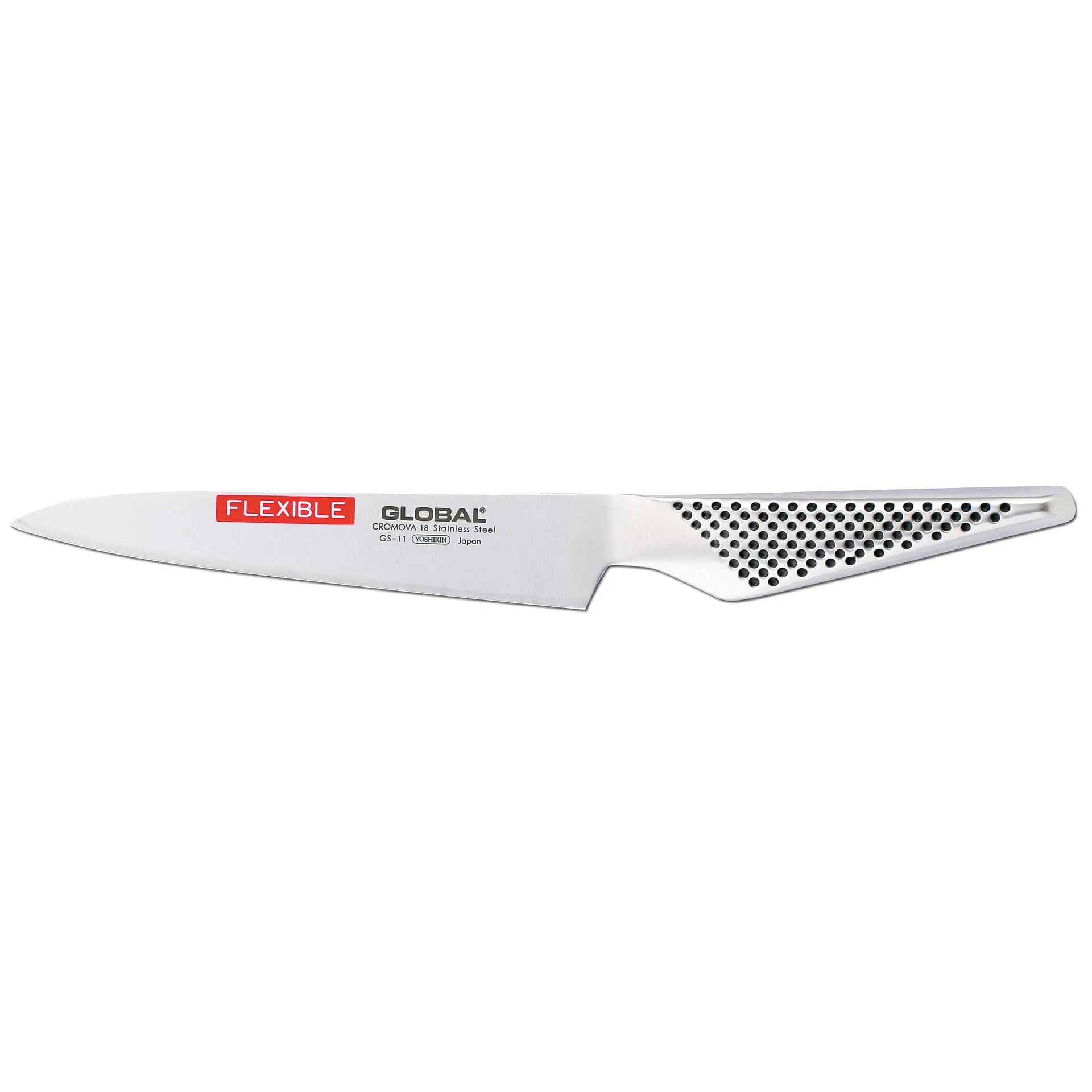 Global Global GS-11 allkniv 15 cm flexibel Rostfritt st&aring;l