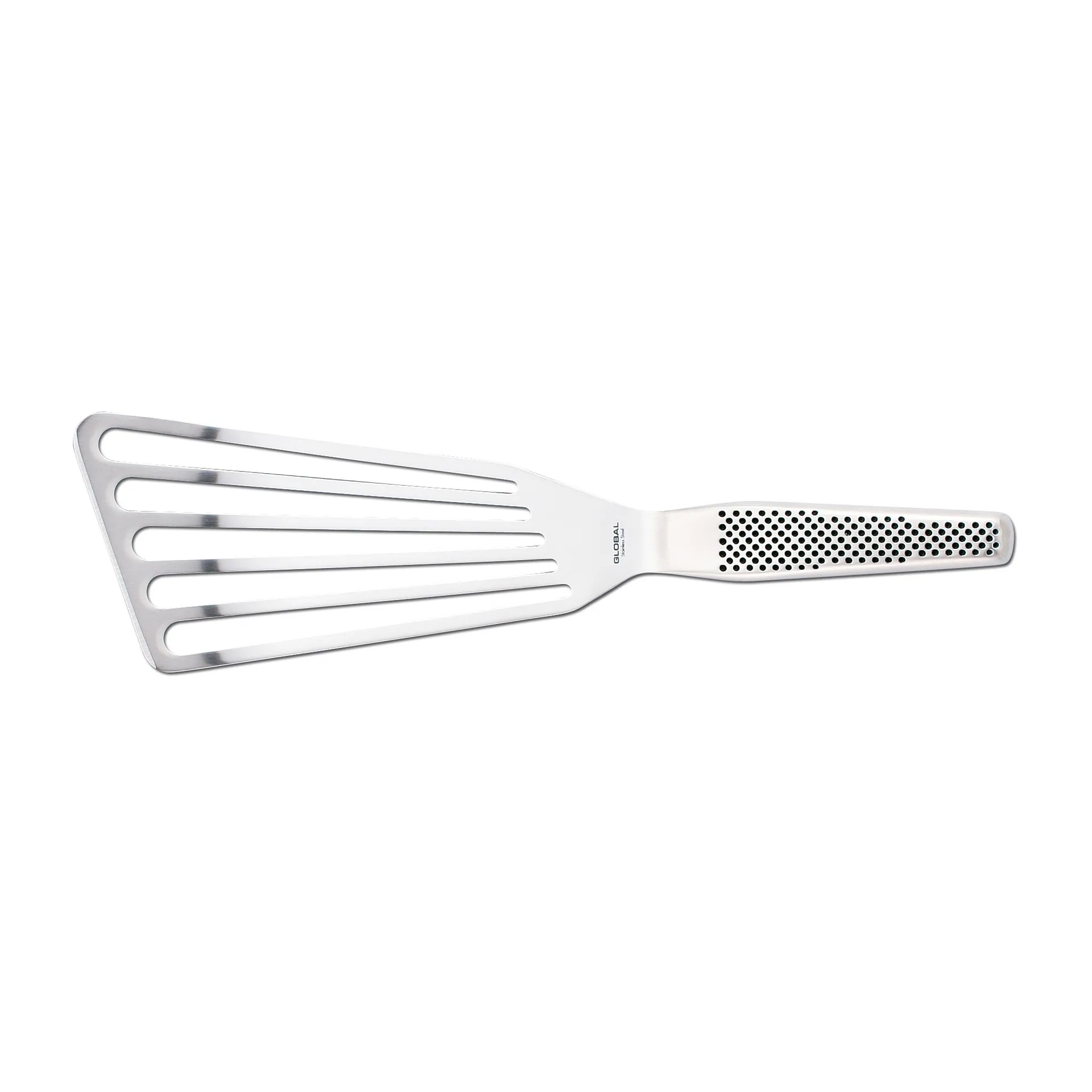 Global Global GS-27 paletkniv perforeret vinklet 27 cm Rustfrit stål