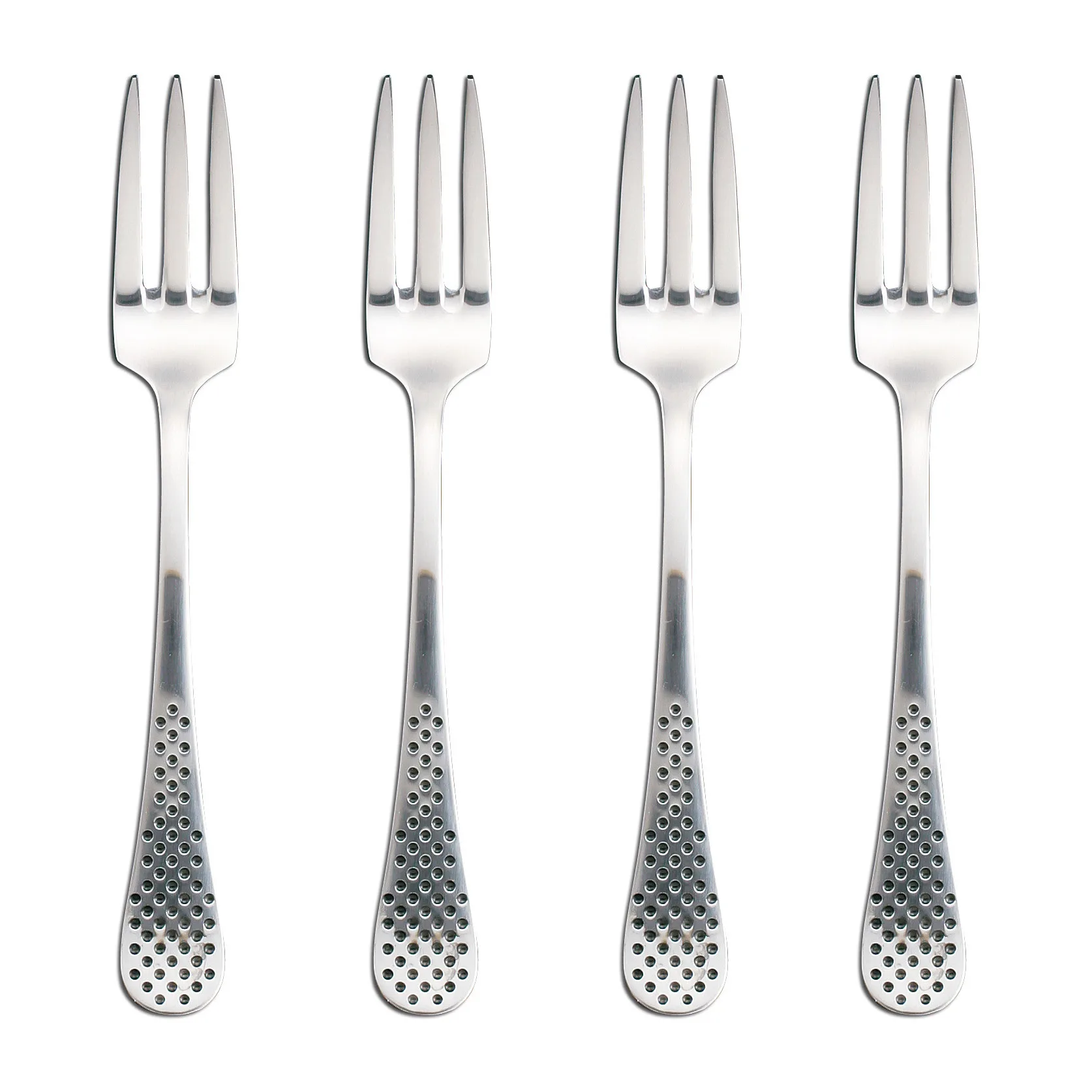 Global Global GT-002-4 Gaffel 4-pak Rustfrit stål